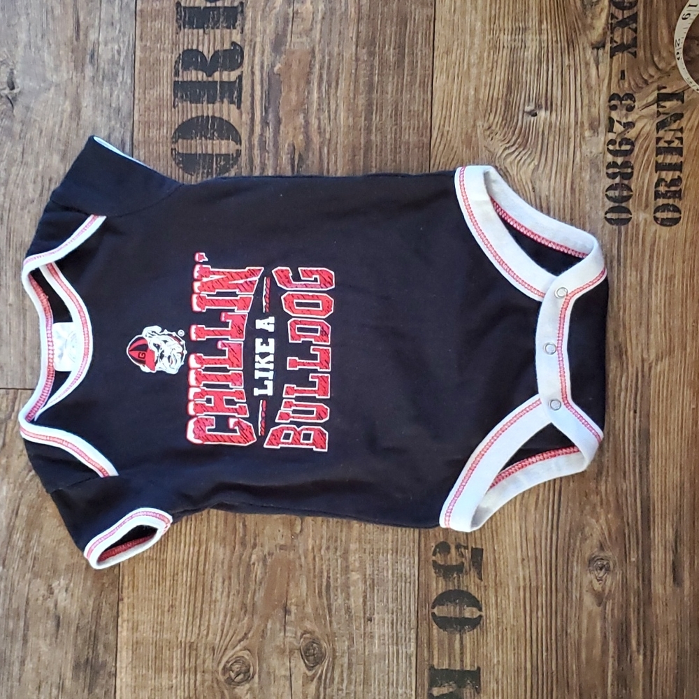 Rivalry Threads 91, Georgia Bulldog, Ga, UGA, one Piece, size 6-9 months